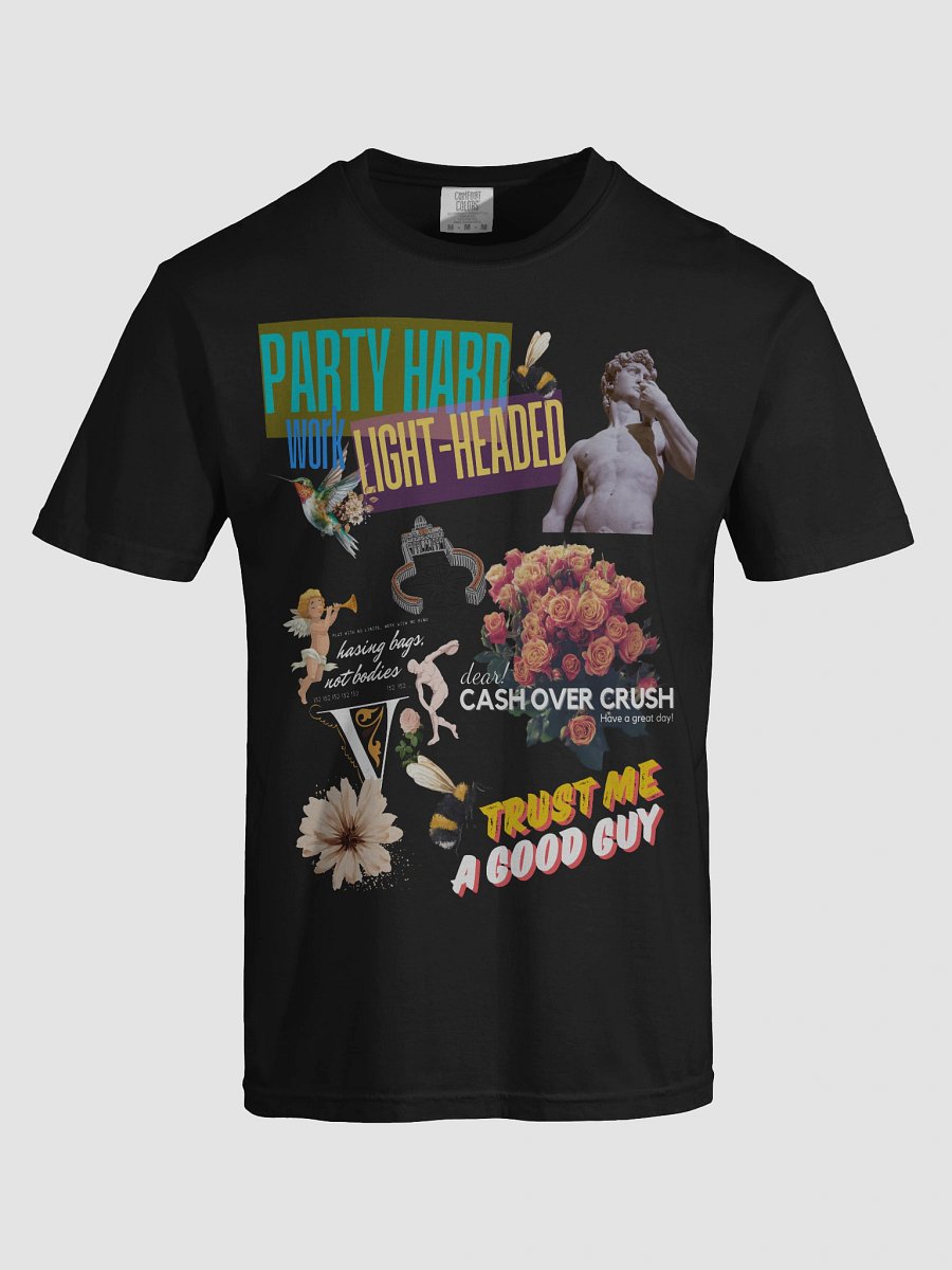 Eclectic Art Collage Cotton Tee product image (47)
