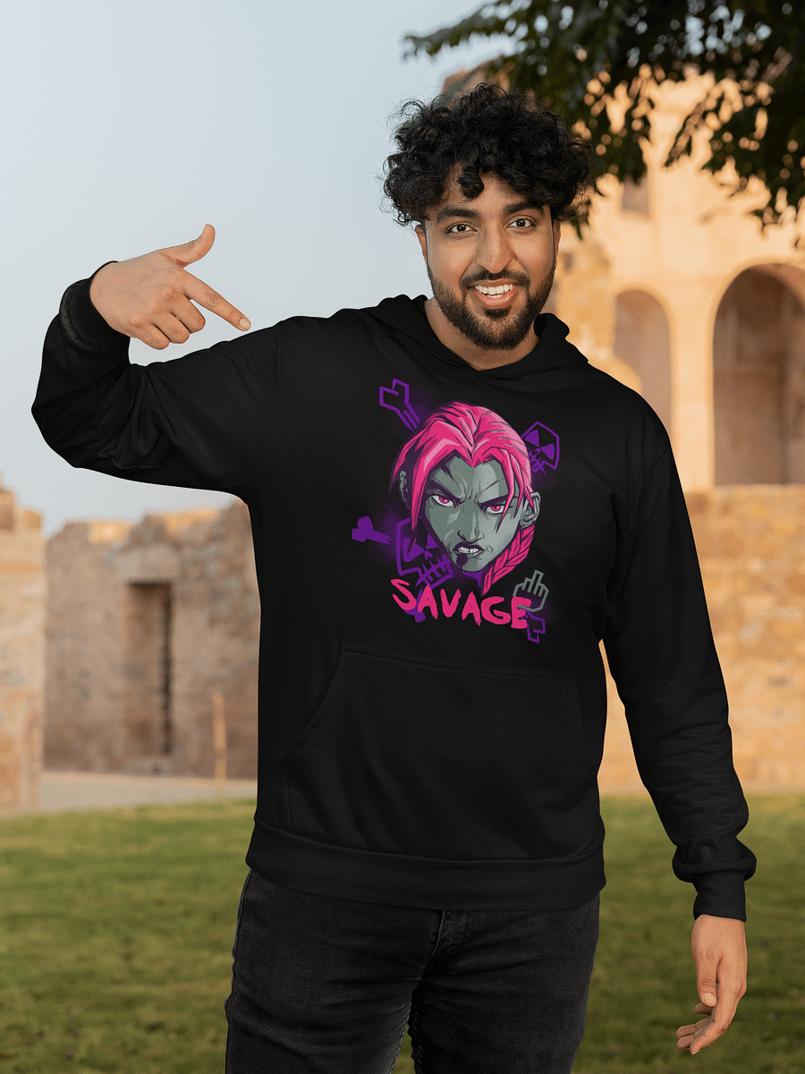 Savage Rebellion Graphic Hoodie product image (4)