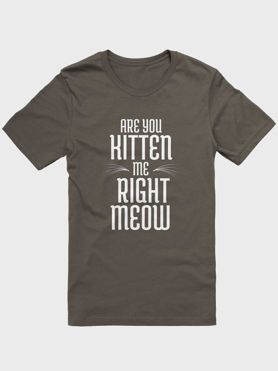 Are You Kitten Me Right Meow Unisex T-Shirt product image (4)