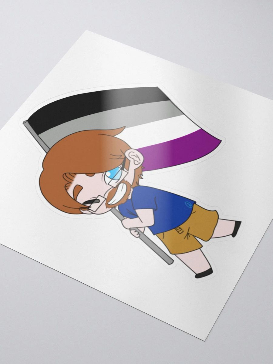 Shemp Asexual Sticker! product image (3)