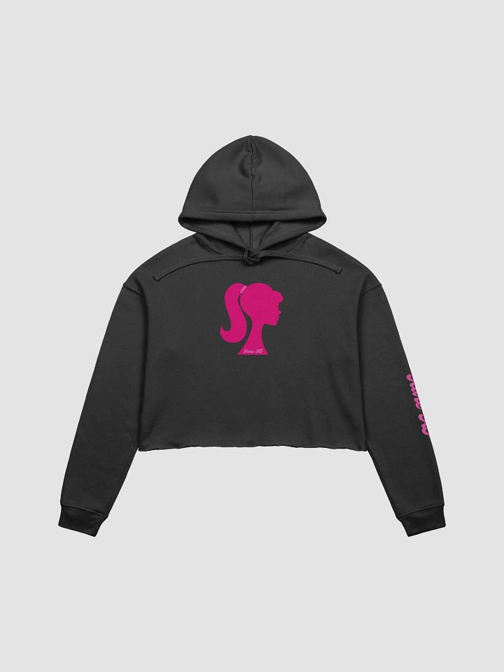 Rare AF Barbie crop hoodie product image (1)