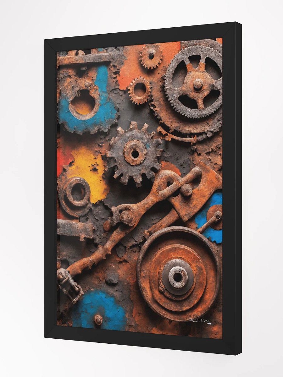 Rusty Metal Wall Art | Industrial Wall Decor product image (3)