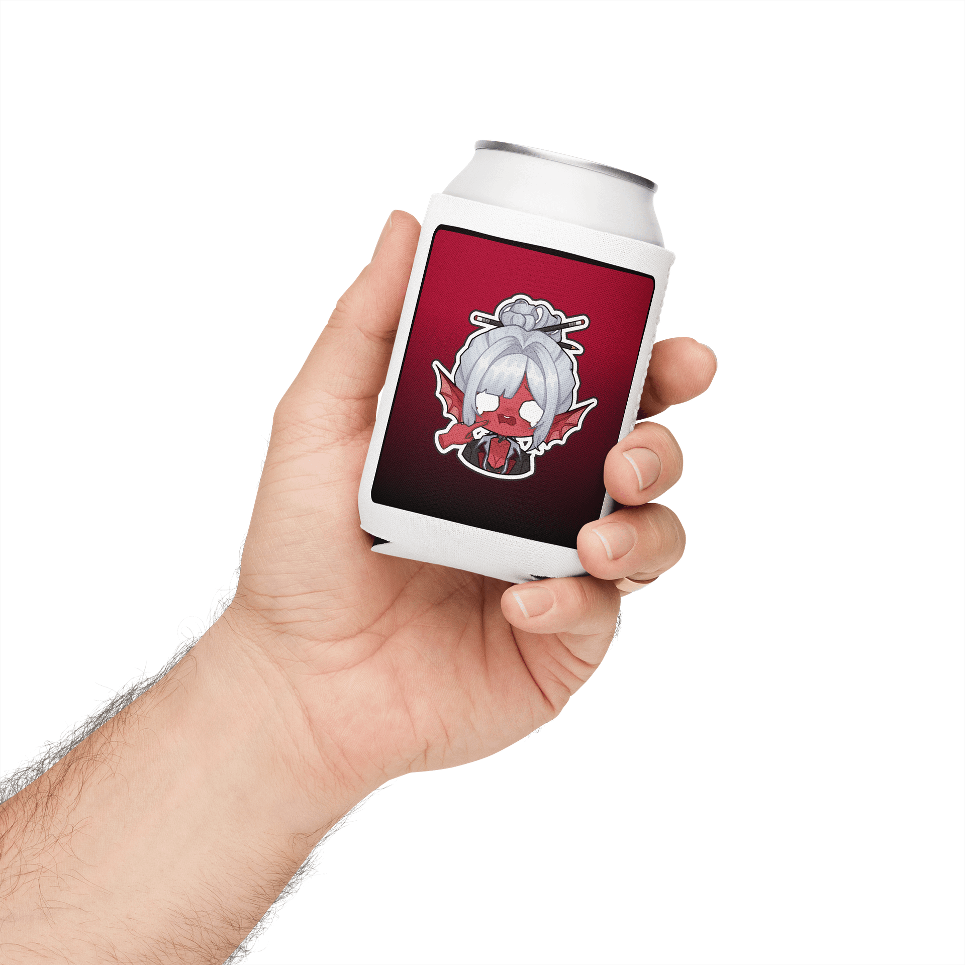 Poke Emote Coozie (Red) product image (4)