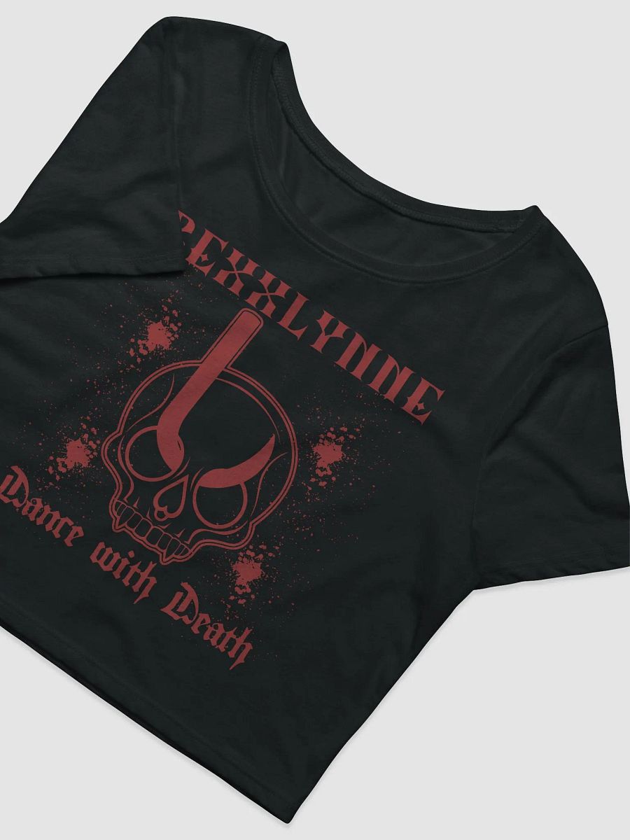 DANCE WITH DEATH CROPPED T-SHIRT product image (3)