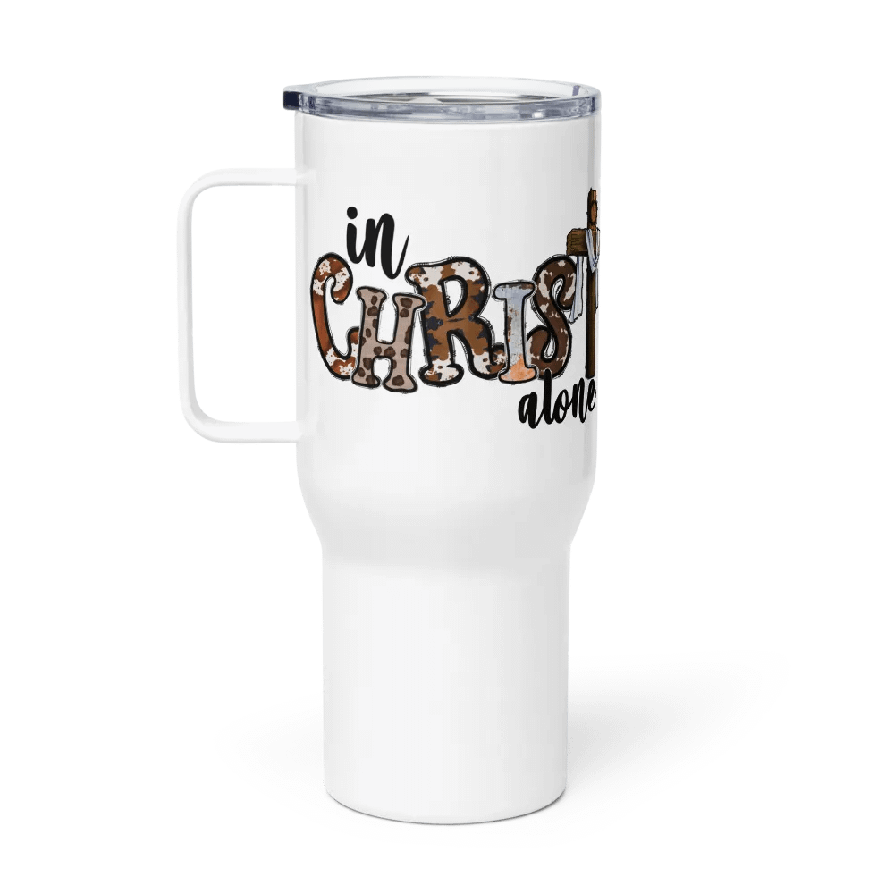 In Christ Alone - Travel Mug w/ Handle product image (1)