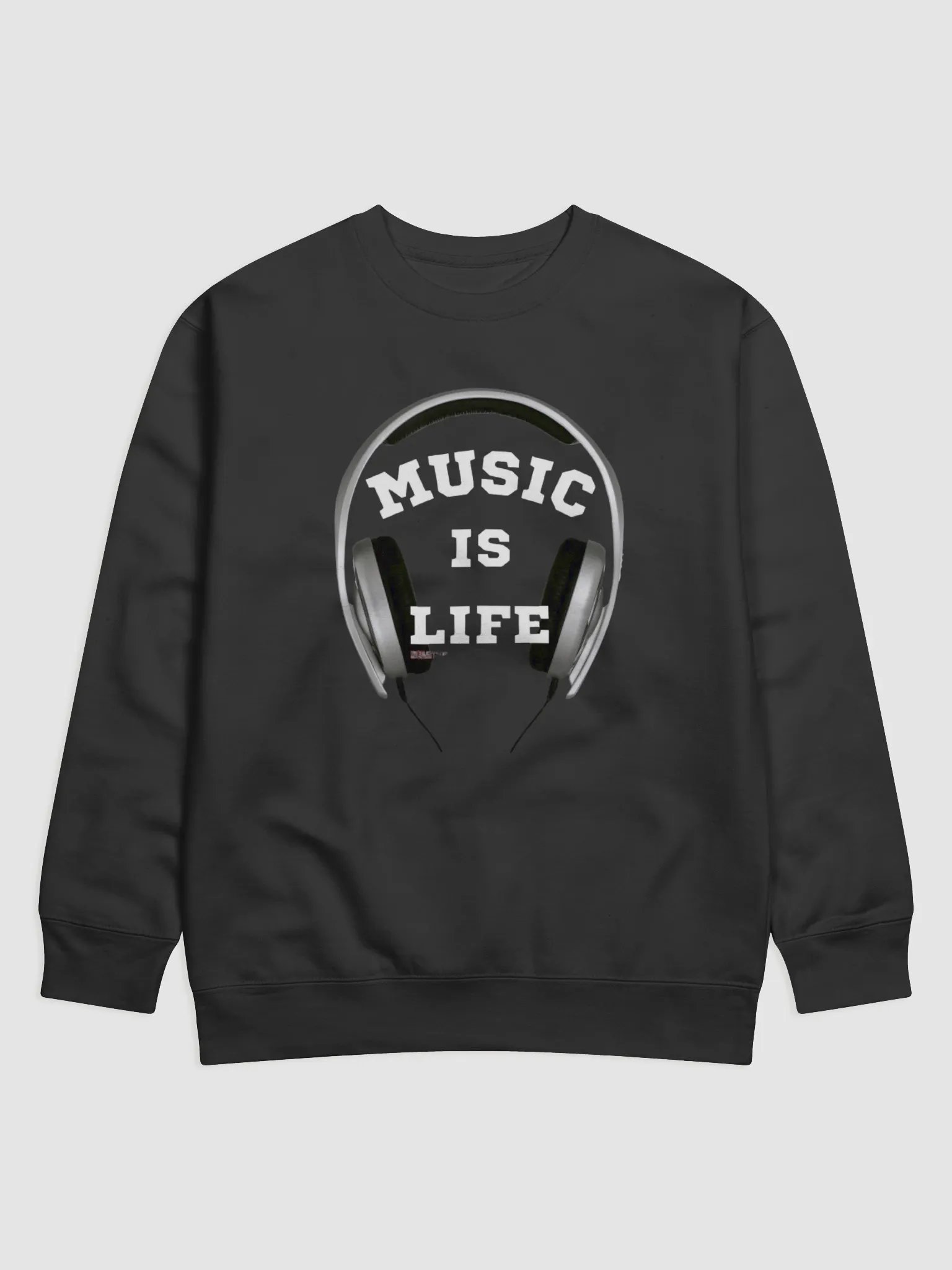 MUSIC IS LIFE CREW NECK product image (1)