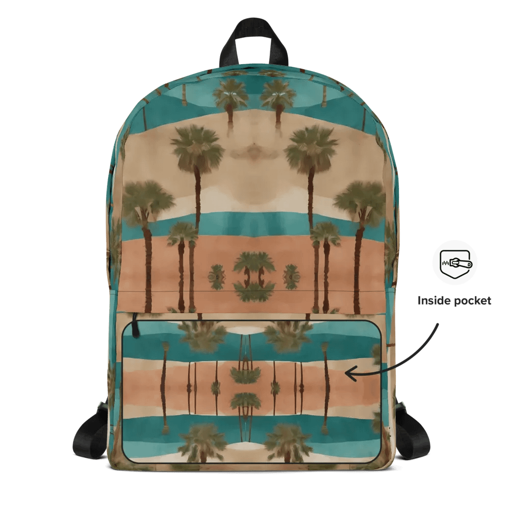 Infinite Palm Trees #3 - Backpack product image (5)