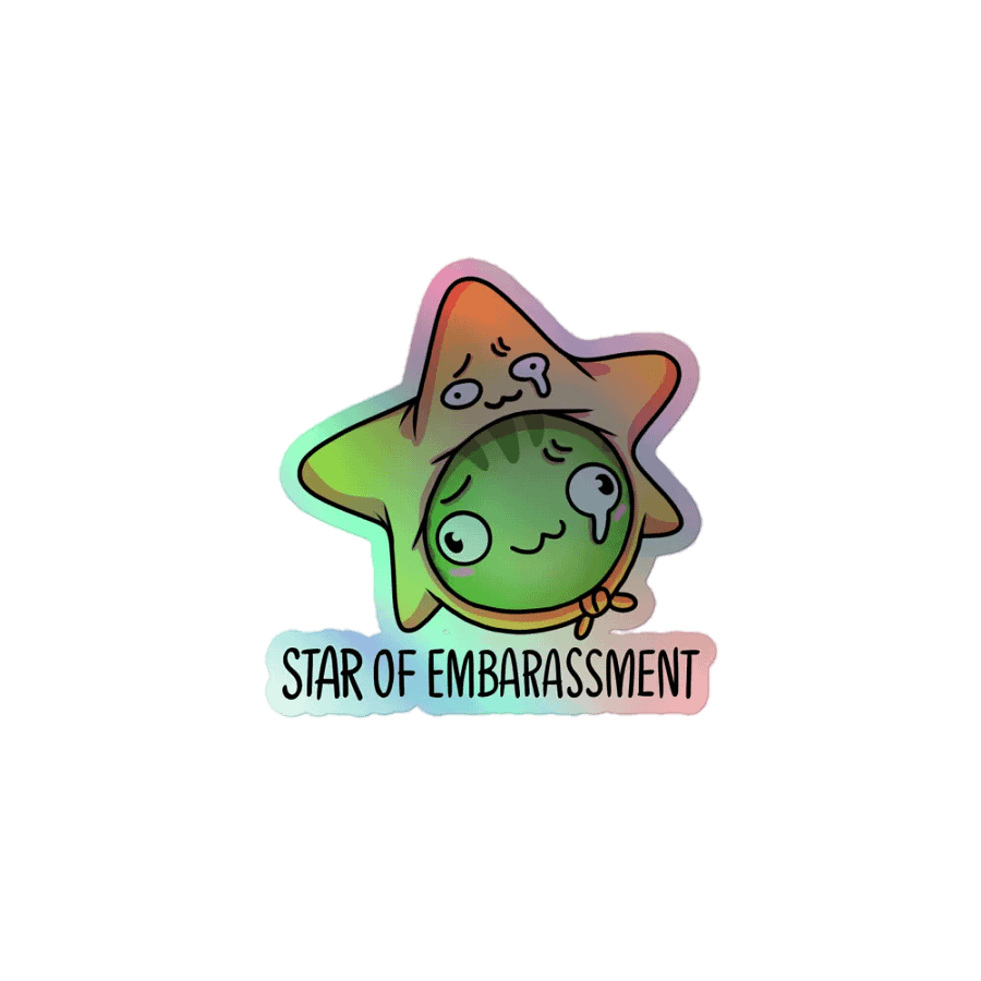 Star Of Embarrassment Holographic product image (1)