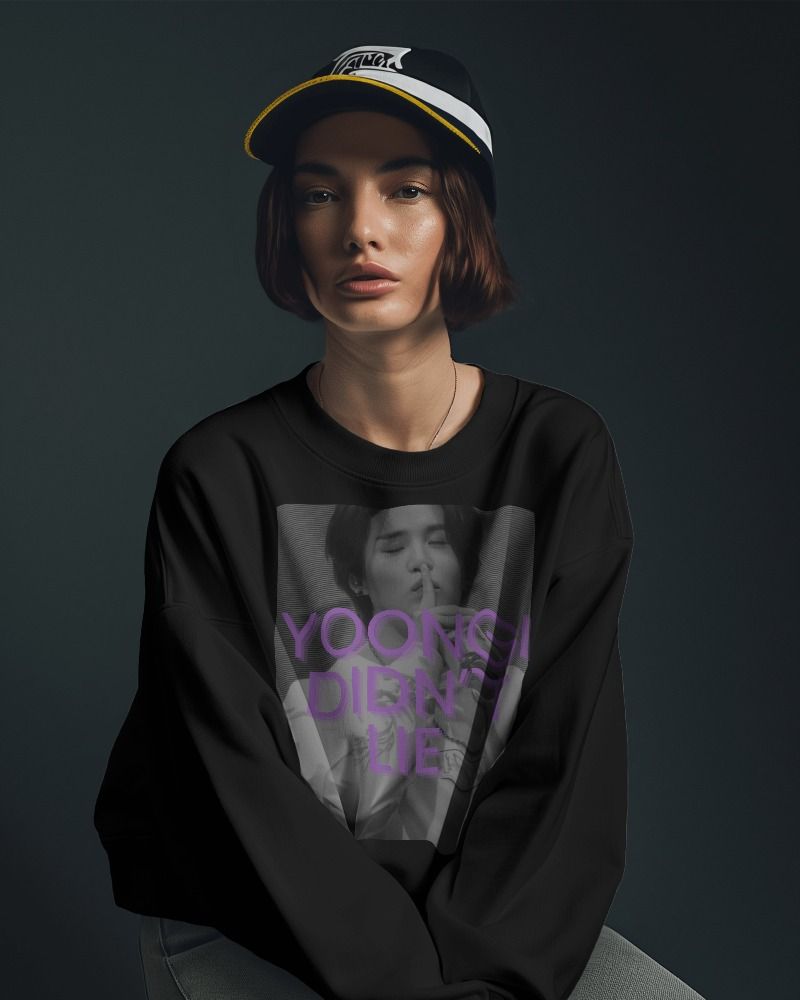 Yoongi didn´t lie Sweatshirt product image (14)