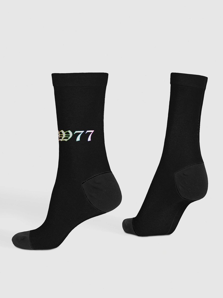 W77 RGB Sustainable Crew Socks product image (4)
