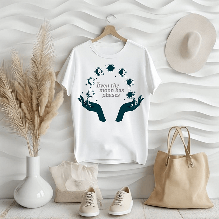 Phases of the Moon Graphic Tee product image (1)