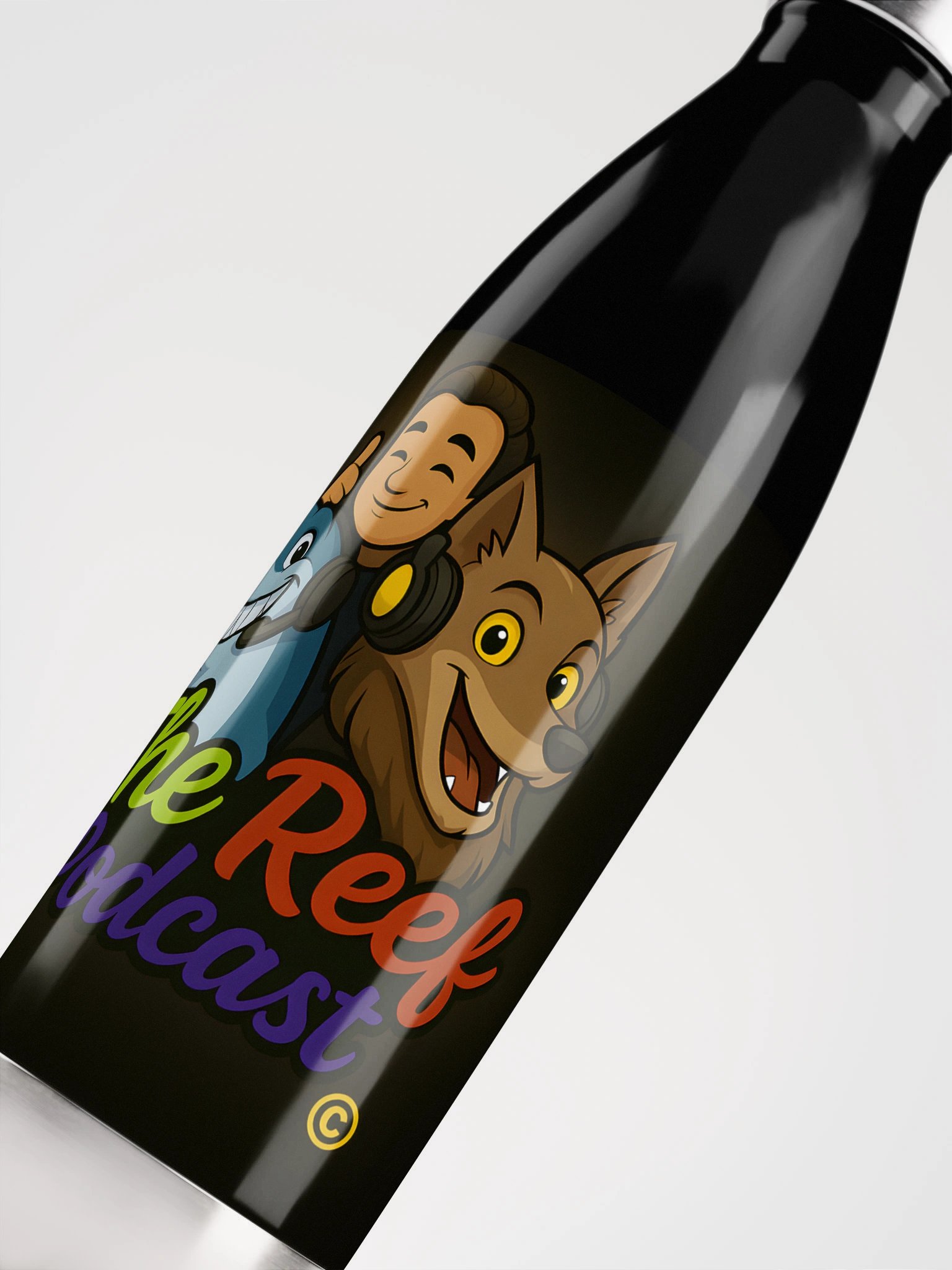 Reef Podcast Stainless Steel Water Bottle product image (5)
