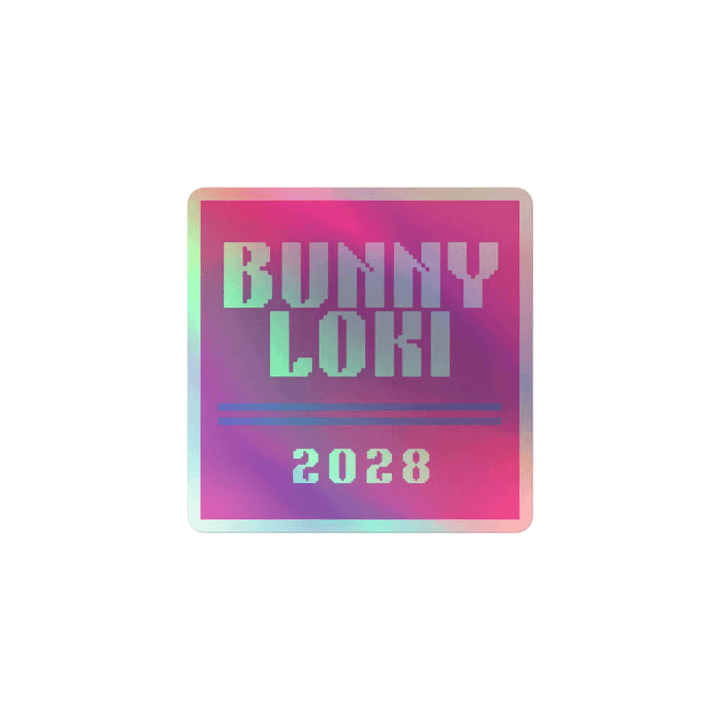 Bunny Loki 2028 Holo Sticker product image (1)