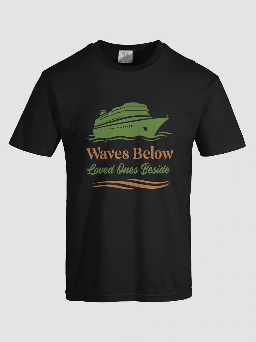 Waves Below Cruise Ship T-Shirt product image (61)