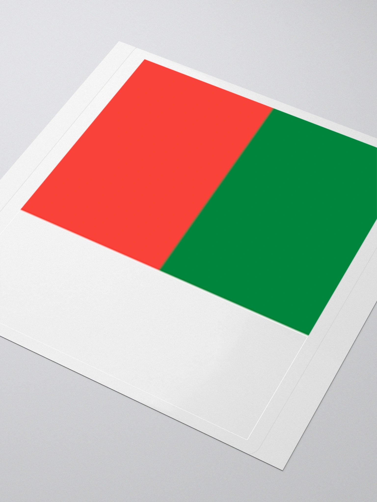 Madagascar Flag Sticker | Red White Green Design | Durable Vinyl | 3 Sizes product image (7)