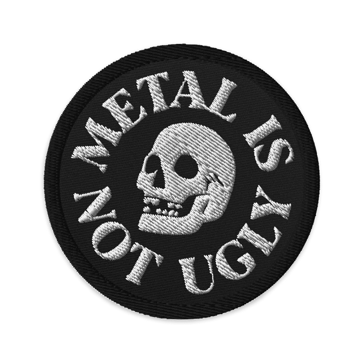 Metal Is Not Ugly - Patch product image (1)