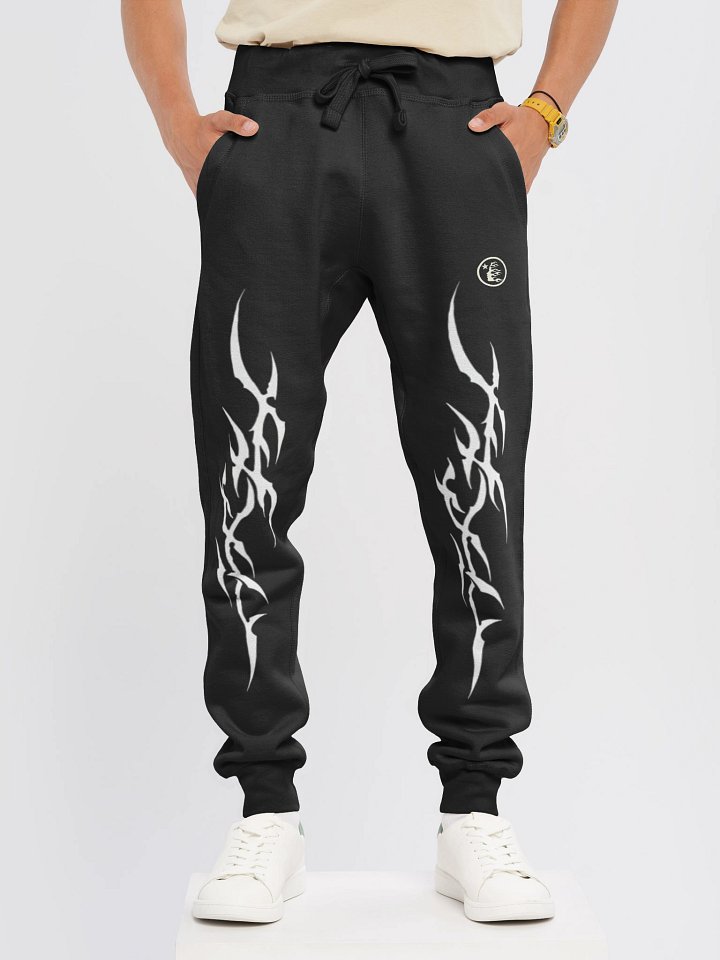 Hellstar Flame Flare Sweatpants Black product image (2)