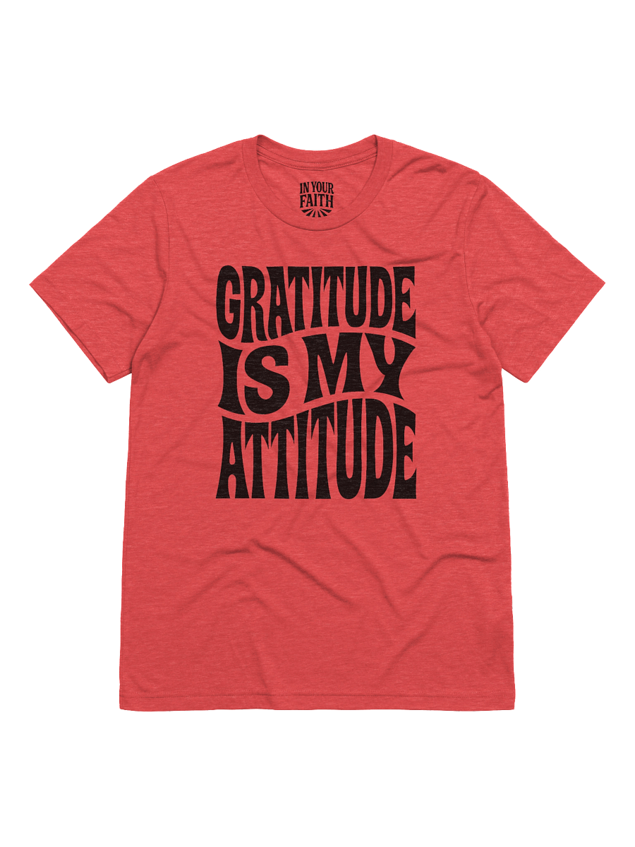 Gratitude Is My Attitude T-Shirt product image (9)