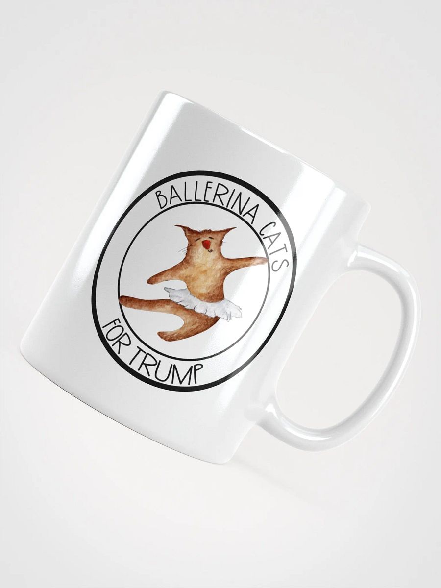 Dancing Ballerina Cat For Trump Mug product image (4)