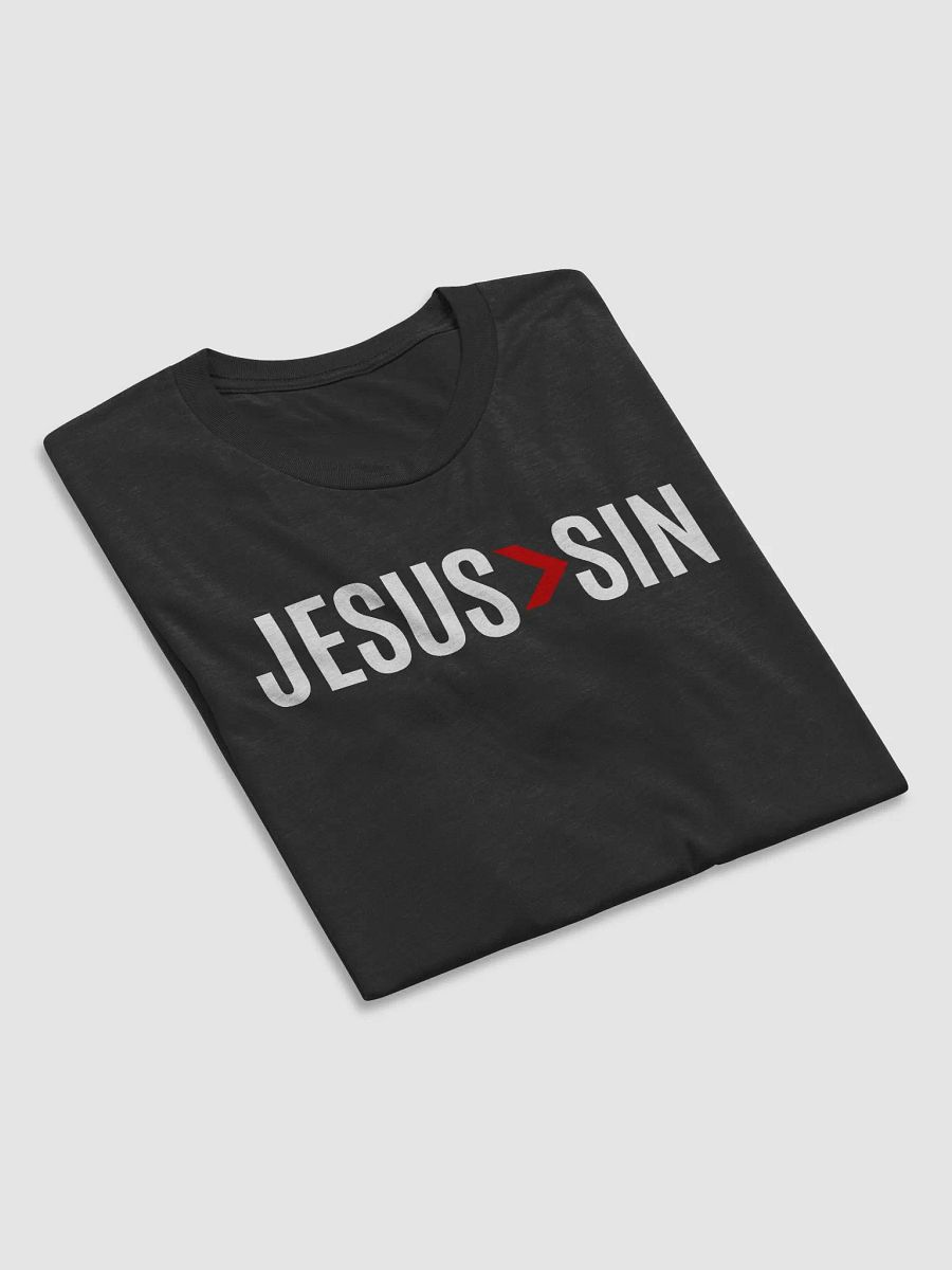 Jesus > Sin Unisex Tee (Multiple Colors - Darks) product image (4)