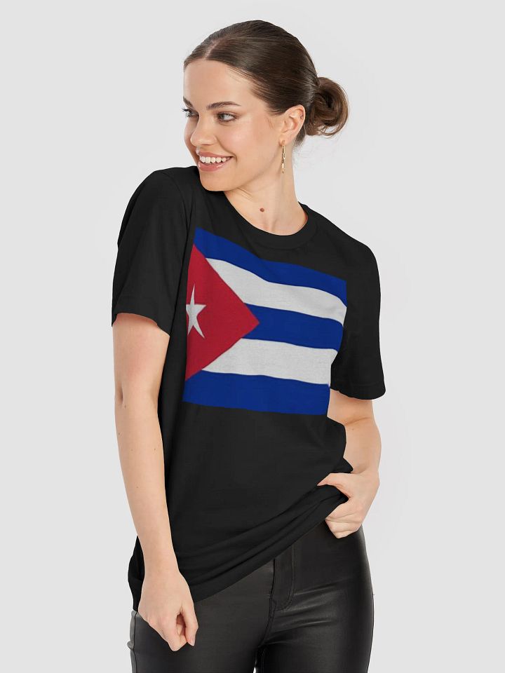 Exclusive Unisex Cuban Flag Graphic Tee by Graphic Grove - Supersoft product image (1)