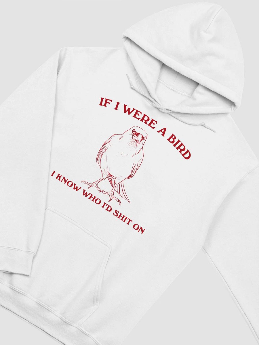 If I were a bird I'd know who to shit on Hoodie product image (2)