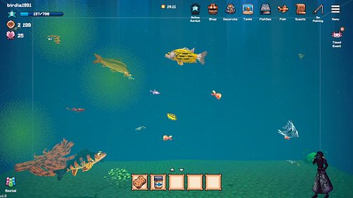Tiny Aquarium: Social Fishkeeping 
#streamer #twitch #youtube #muscian #gameplay #guitarplayer #guitarist #gamecoverage
#indi...