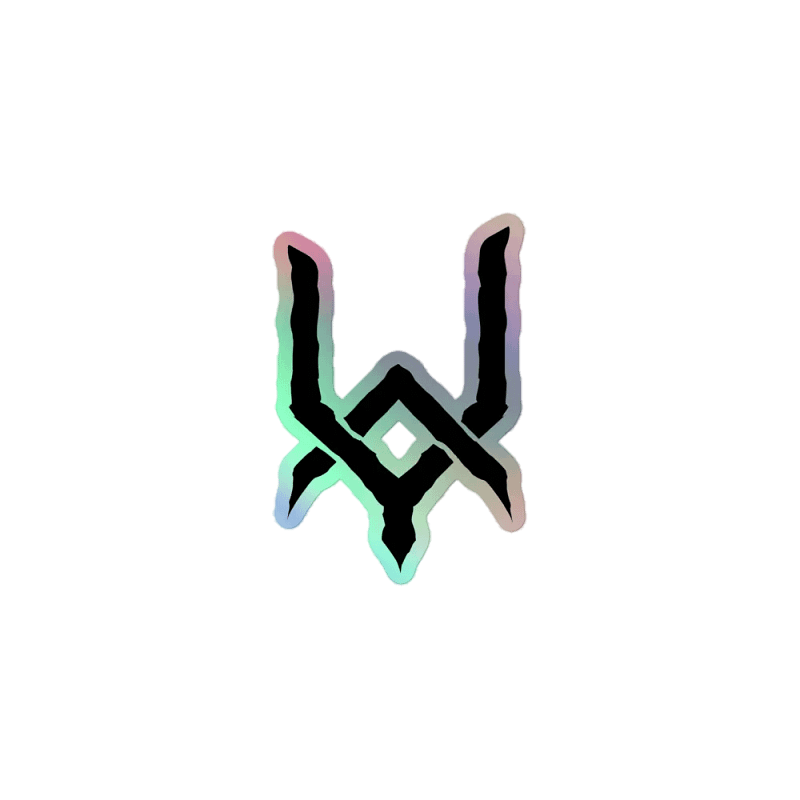Warlords Emblem Holo Sticker