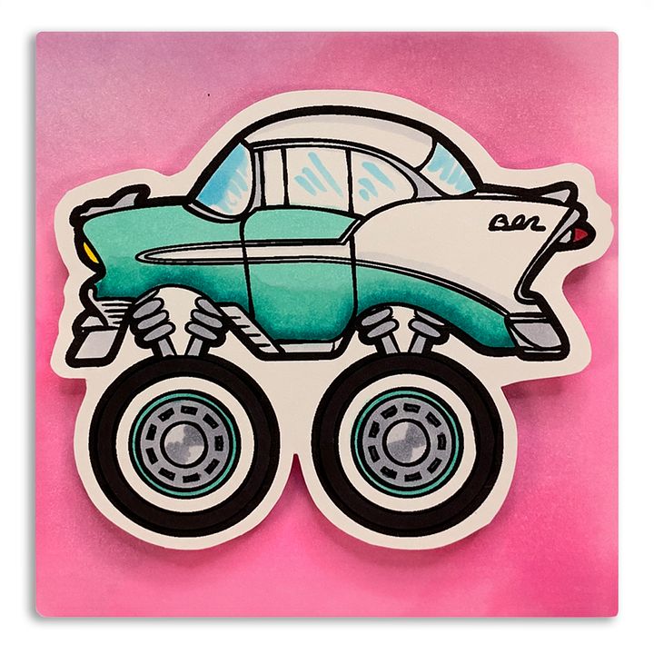 Classic Car Coloring Page product image (2)