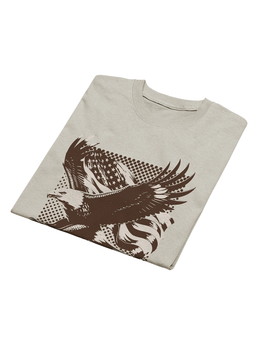 God Bless America T-Shirt | Christian Patriotic Eagle Tee for Veterans & Proud Americans product image (4)