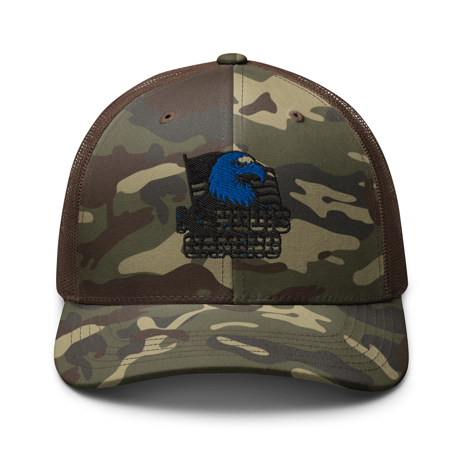 Eagle Vision Camo Trucker Hat product image (1)