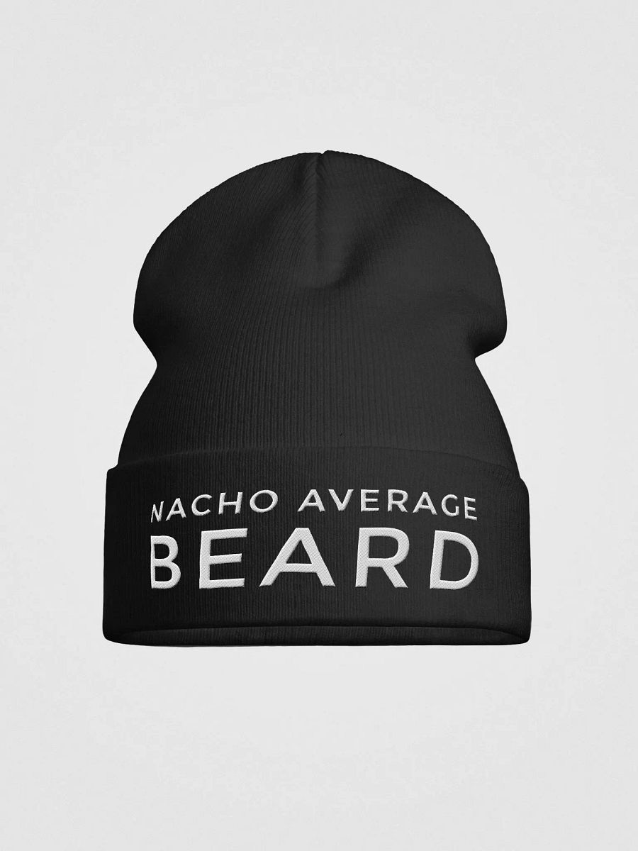 Nacho Average Beard Cotton Blend Beanie product image (1)
