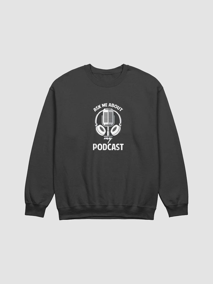 Vintage Microphone Podcast Sweatshirt product image (5)