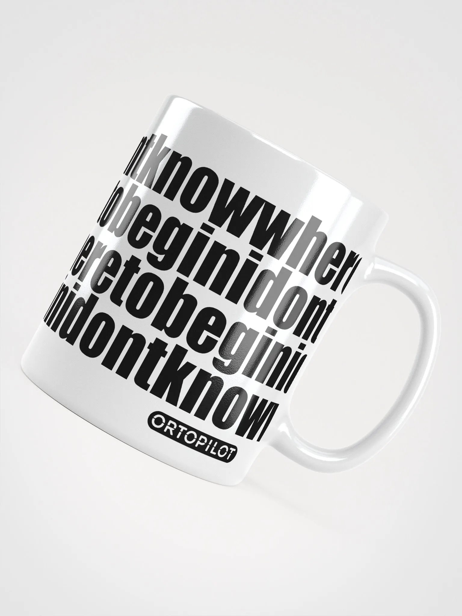Idontknowwheretobegin Mug product image (8)
