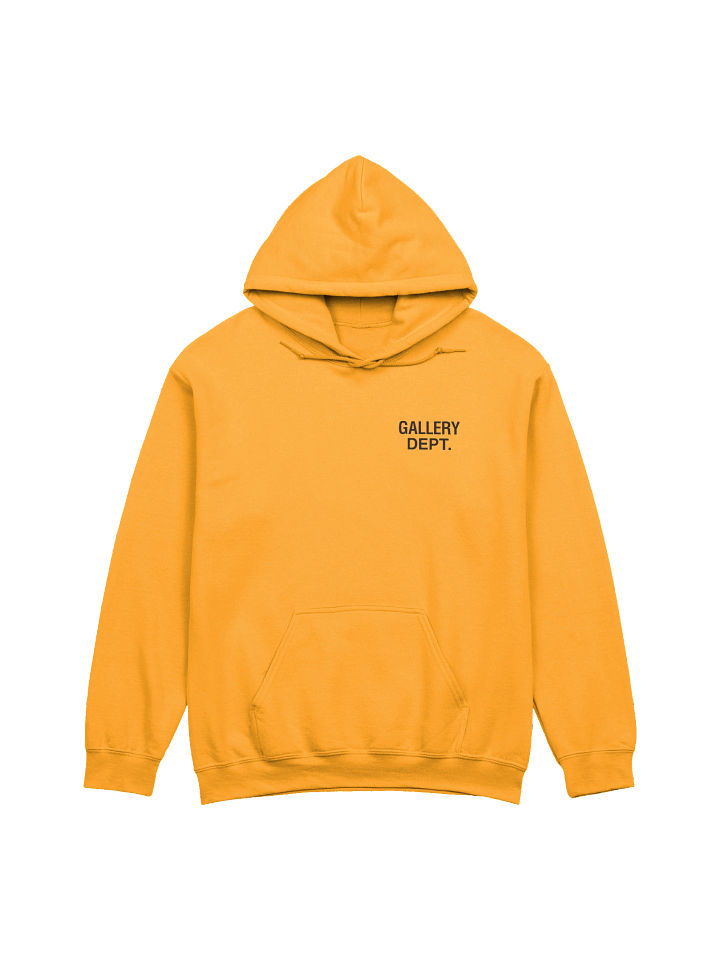 90'S GD LOGO HOODIE Gold product image (2)