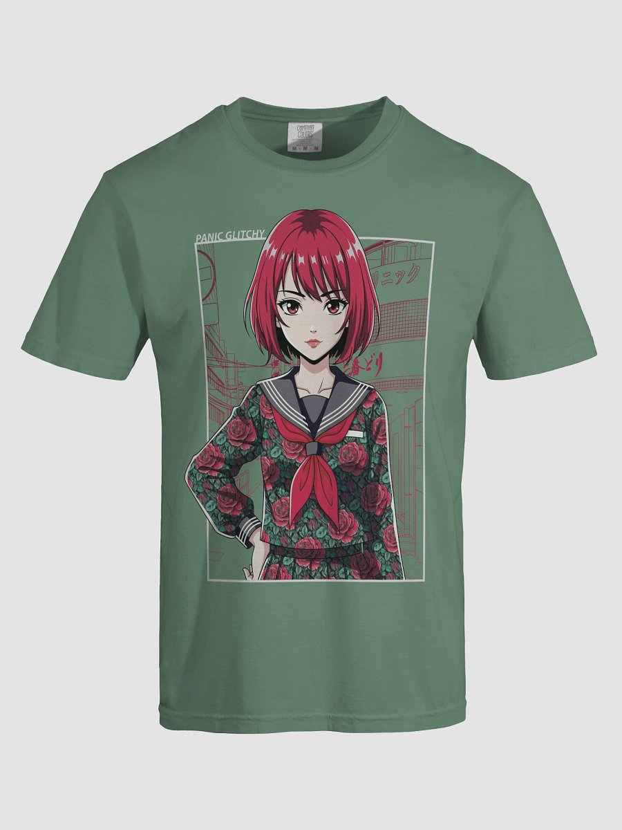 Patterned Seifuku Rose Garden Tee product image (37)