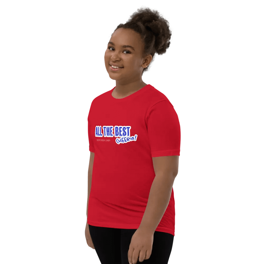 All The Best, Cheerio! Youth Soft Cotton Tee product image (57)