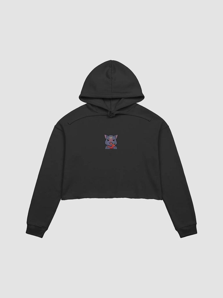 Moon Cat Cropped Hoodie product image (2)