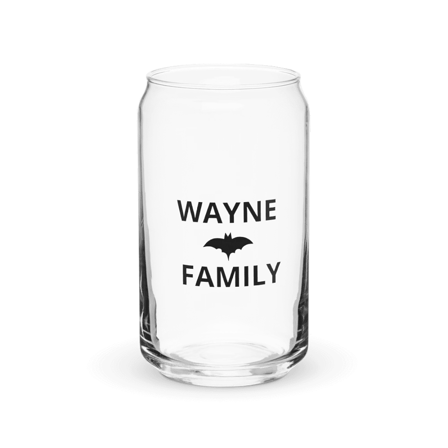 Wayne Family Drinking Glass product image (1)