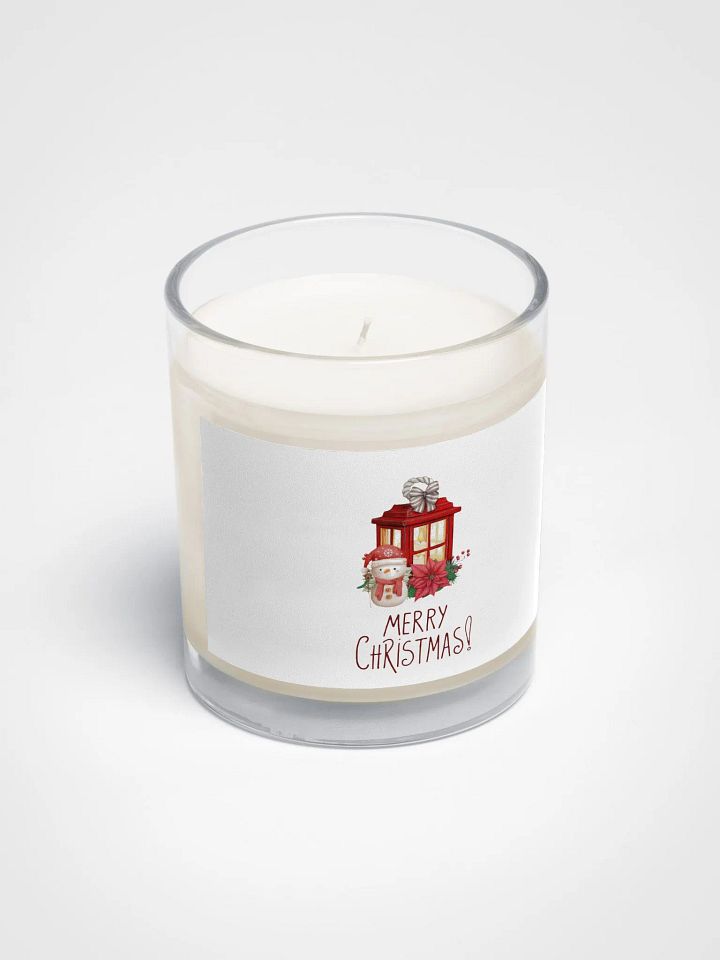 Festive Snowman Soy Wax Candle product image (2)