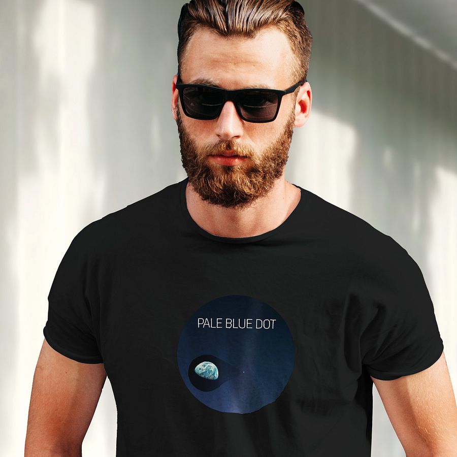 Pale Blue Dot t-shirt, NASA Voyager 1 — Short-Sleeve Unisex T-Shirt, space t-shirt, space gift product image (1)