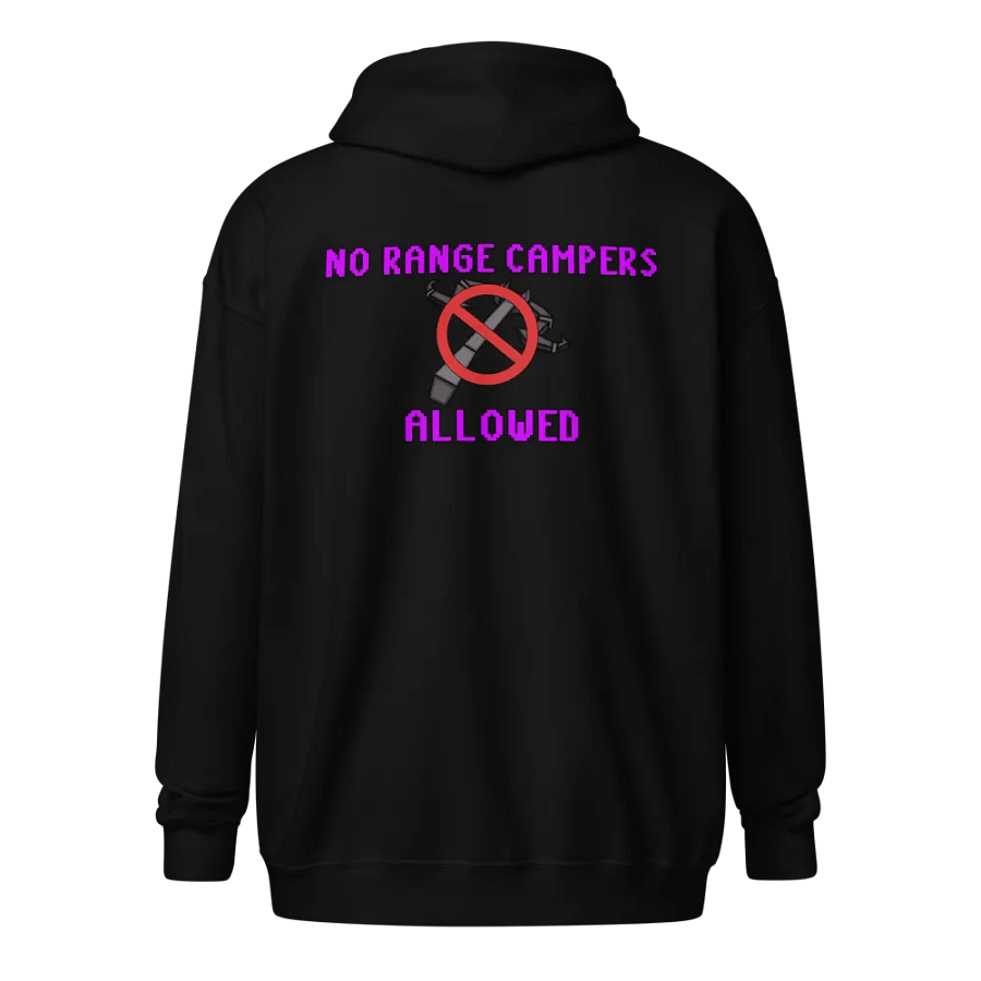No Range Campers ALLOWED! - Zip up Hoodie product image (1)