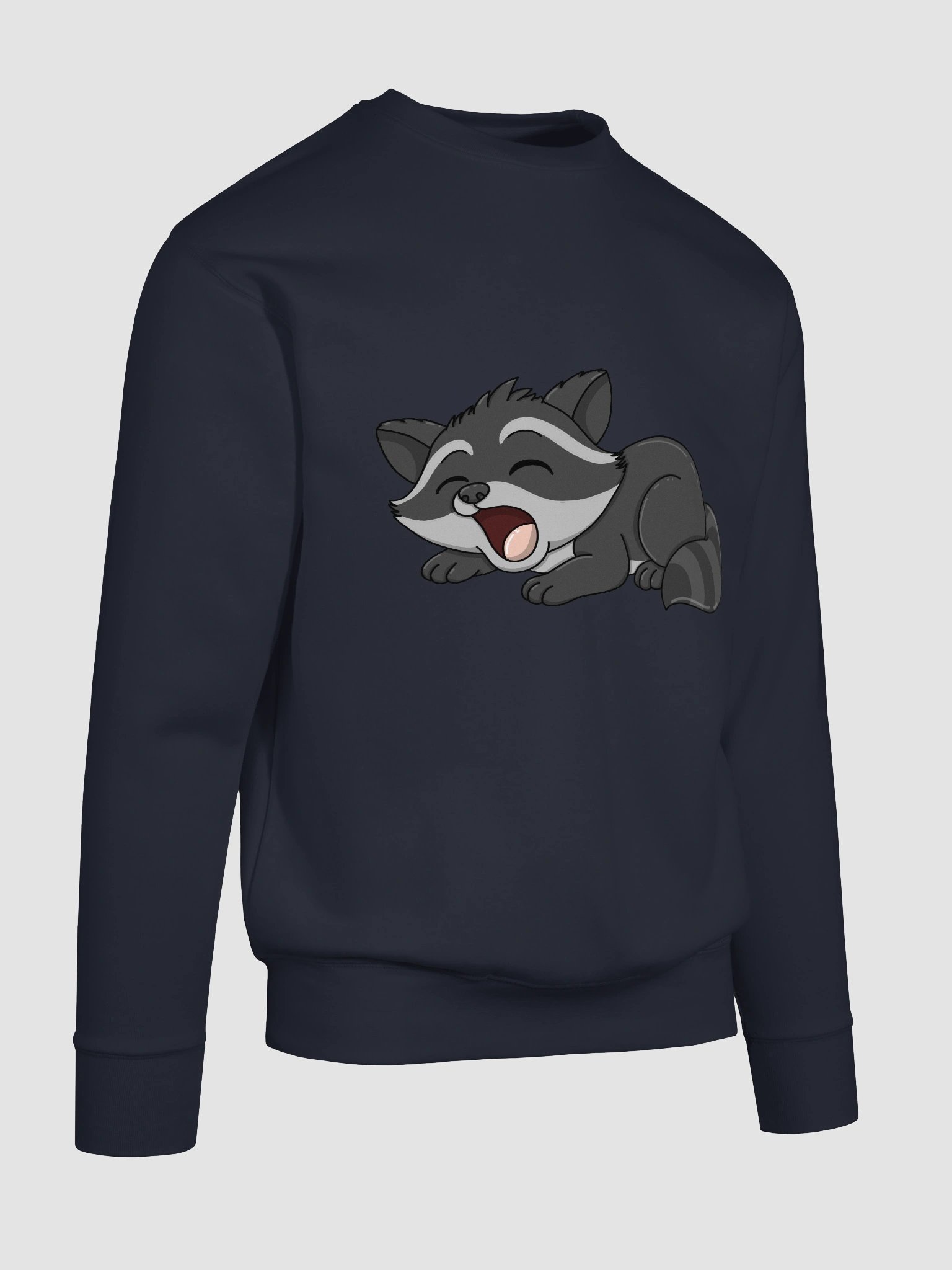 Yawning Raccoon Premium Sweatshirt product image (47)