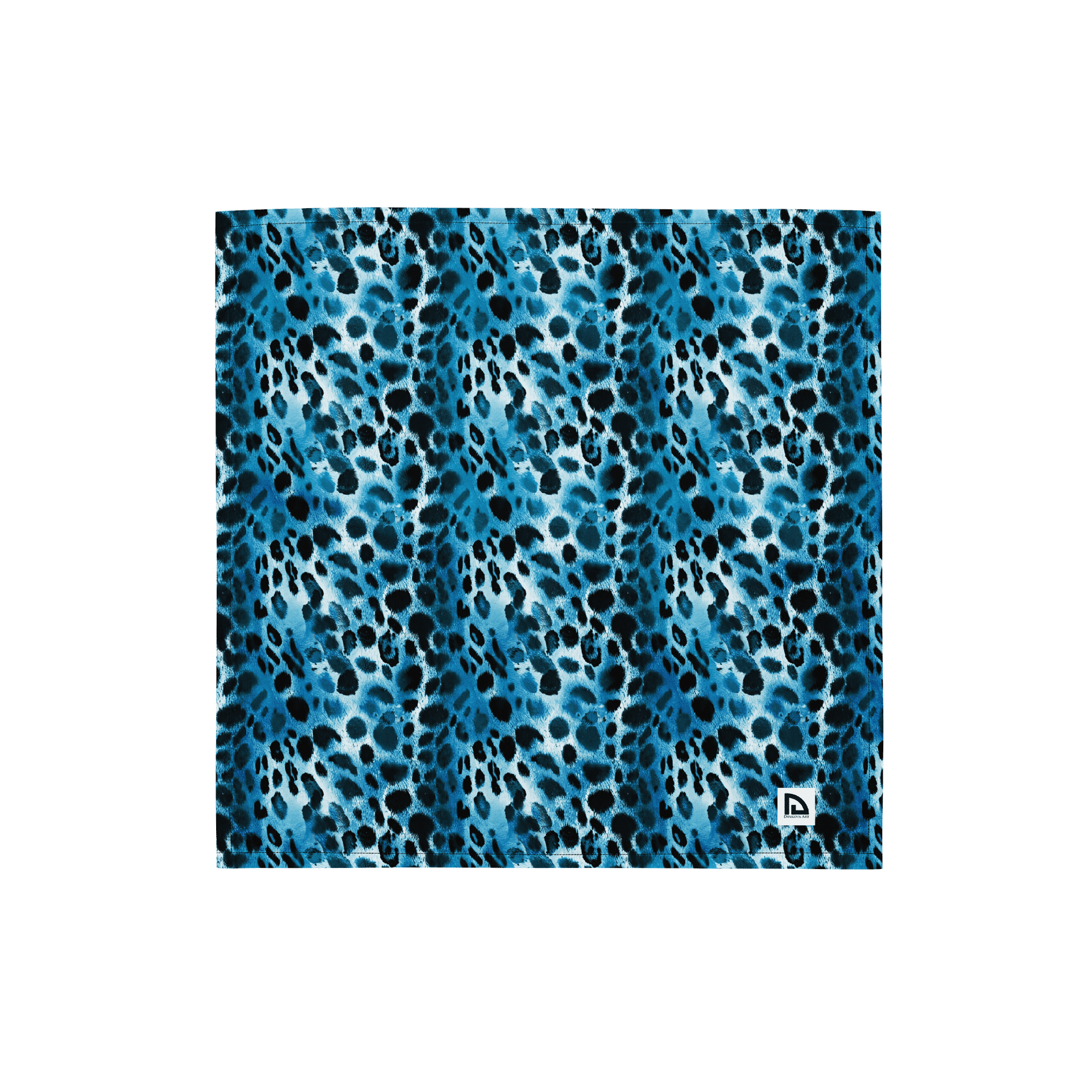 Blue Leopard Bandana product image (1)