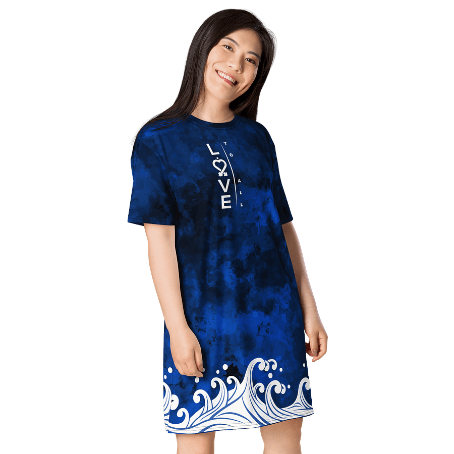 L2A Blue Wave Women's T-Dress product image (7)