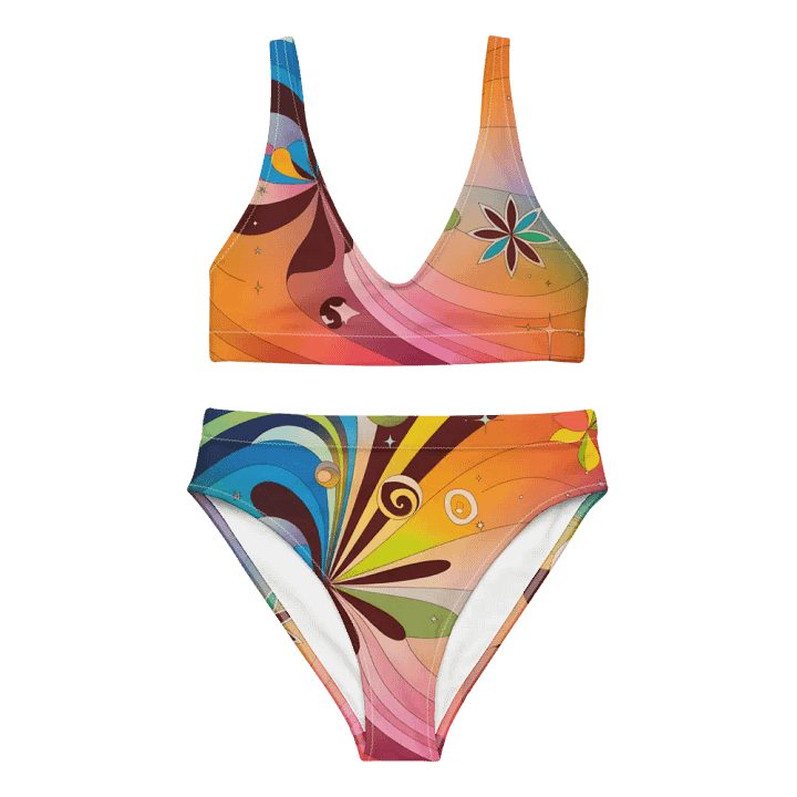 Sunburst Bloom Padded Bikini Top product image (1)