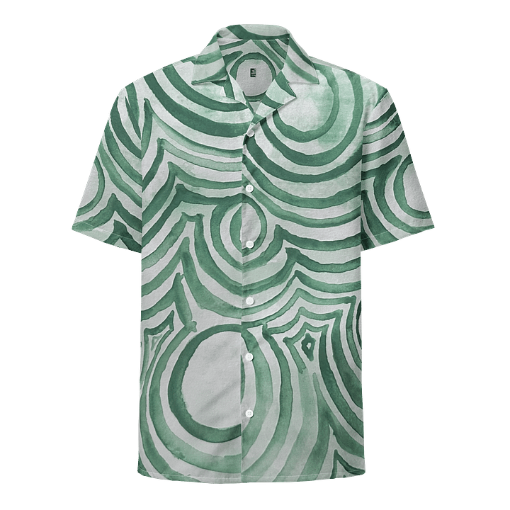 "Green Swirl" Button Up Shirt product image (1)