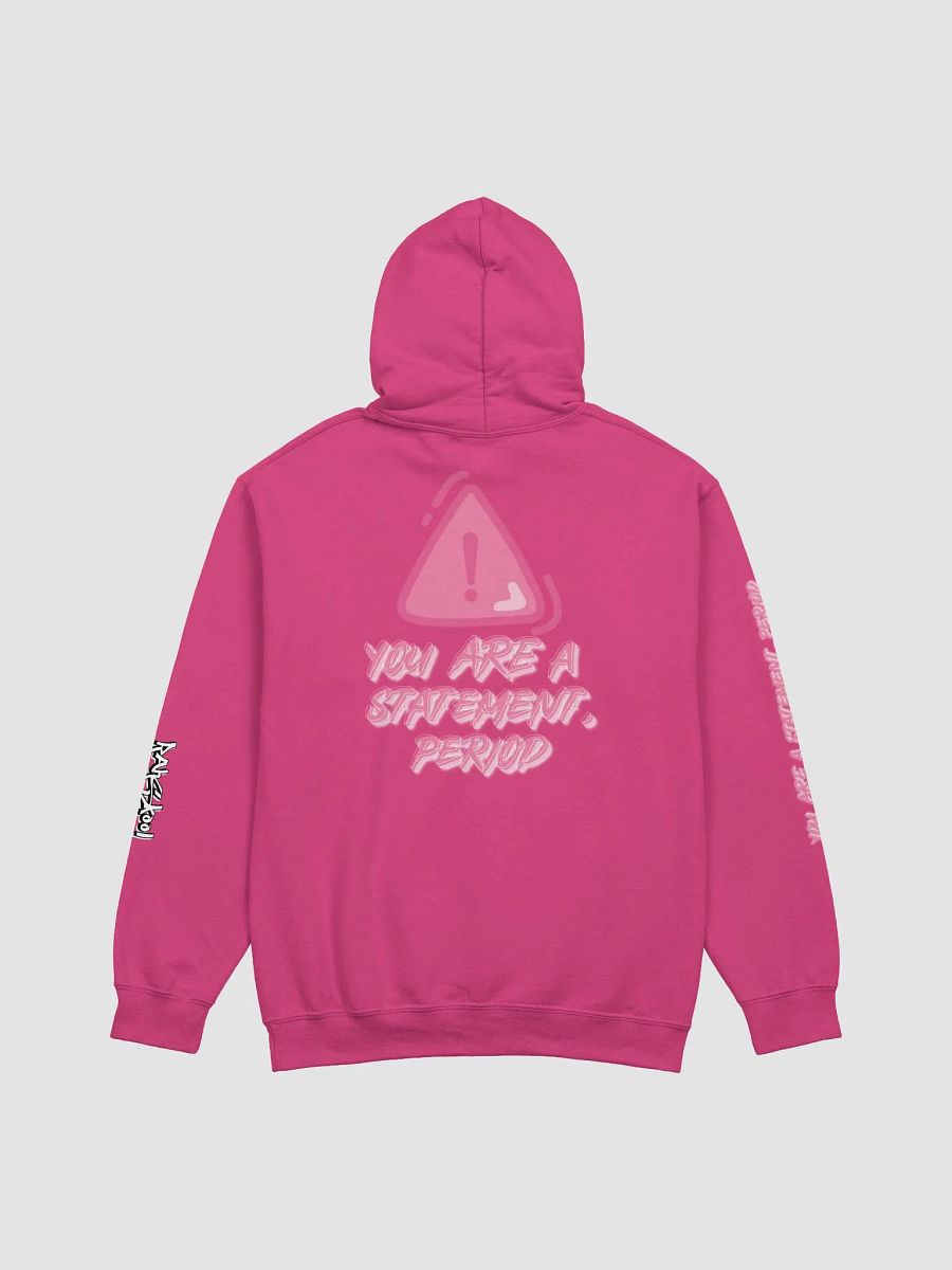 You ARE A Statement, Period! Pink Graffiti Hoodie product image (8)