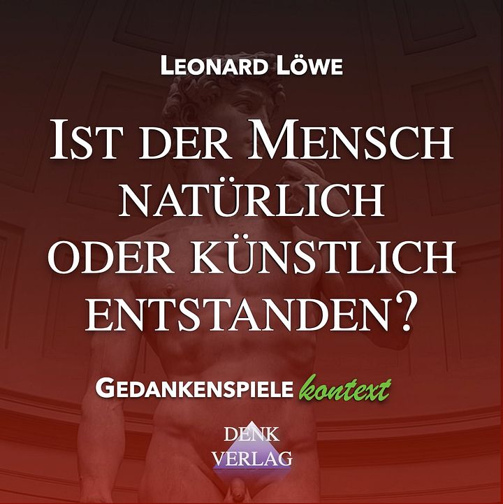 GK1: Ist der Mensch künstlich oder natürlich entstanden? - Gedankenspiele Kontext - Hörbuch product image (1)