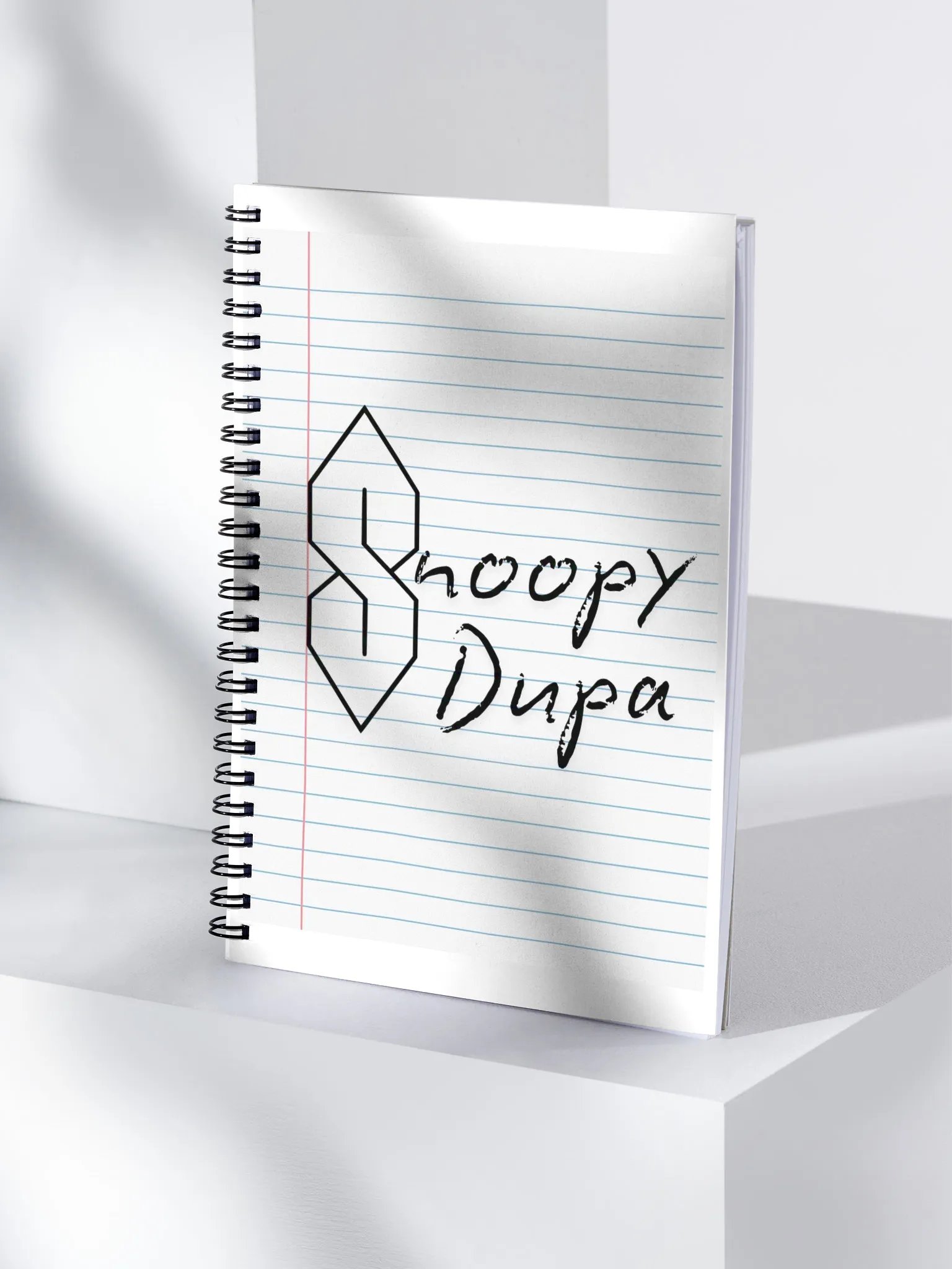Snoopy Dupa Stussy Spiral Notebook product image (4)